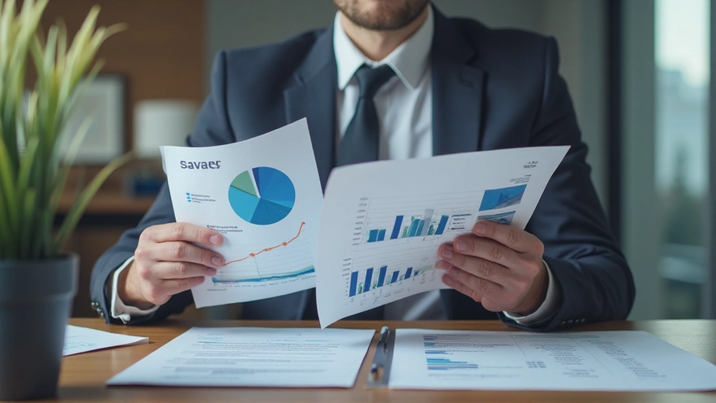 Специалист по финансовому планированию демонстрирует стратегии накопления денег