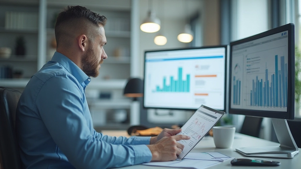 Аналитик проводит анализ данных расходов за несколько месяцев с использованием графиков и диаграмм
